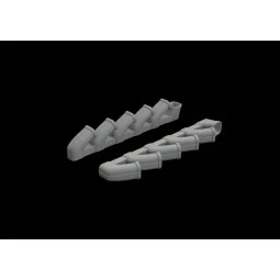 Il-2 exhaust stacks for Tamiya, 1/48 - Eduard Accessories 648588