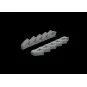Il-2 exhaust stacks for Tamiya, 1/48 - Eduard Accessories 648588