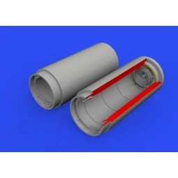 MiG-19 exhaust nozzles for Eduard/Trumpeter, 1/48 - Eduard Accessor... 2