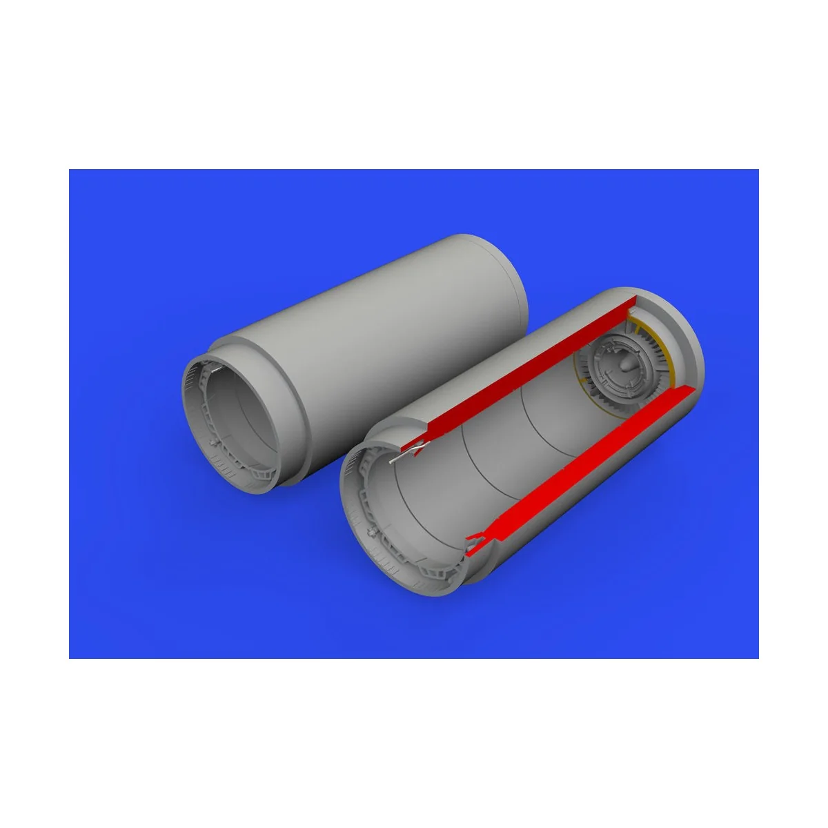 MiG-19 exhaust nozzles for Eduard/Trumpeter, 1/48 - Eduard Accessor...