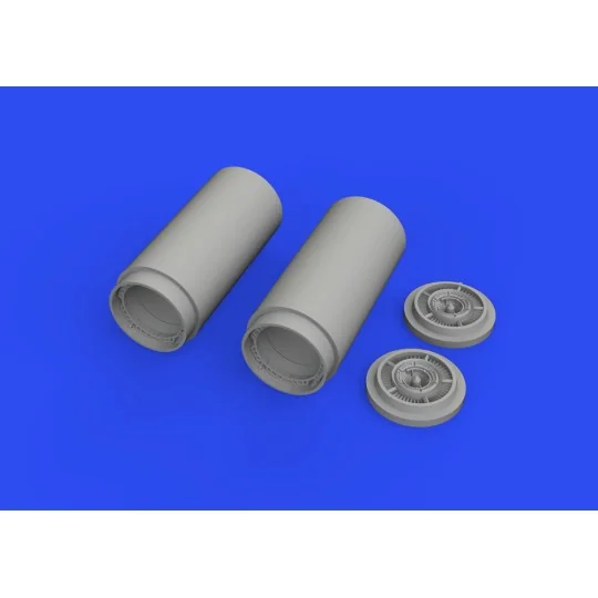 MiG-19 exhaust nozzles for Eduard/Trumpeter, 1/48 - Eduard Accessor...