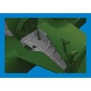 P-51D wheel bay PRINT EDUARD, 1/72 - Eduard Accessories 672360