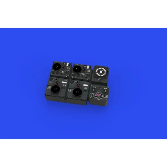 Bf 110C/D radio equipment for Eduard, 1/48 - Eduard Accessories 648602