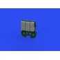Bf 110C/D radio equipment for Eduard, 1/48 - Eduard Accessories 648602