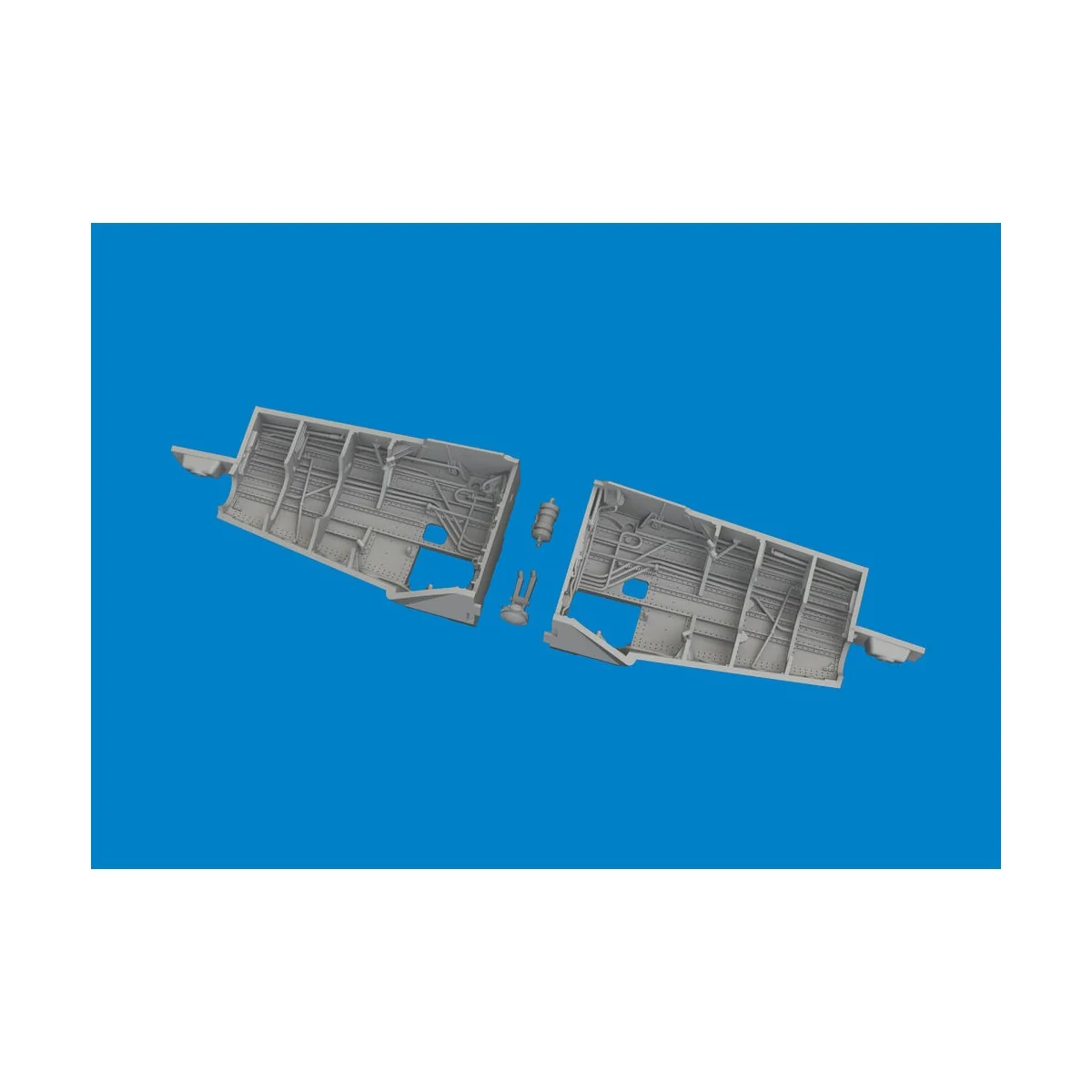 P-51D wheel bay PRINT EDUARD - Eduard Accessories 672360