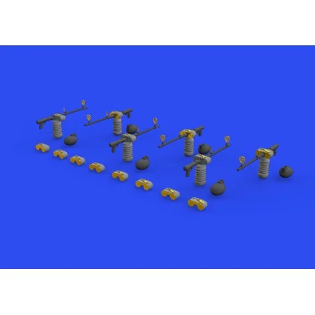 Do 17Z bomber guns 1/48 for EDUARD/ICM, 1/48 - Eduard Accessories 6...