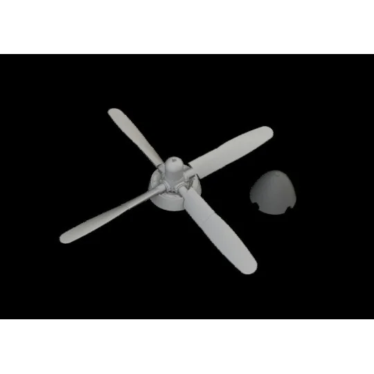 P-51D Hamilton Standard propeller PRINT, 1/72 - Eduard Accessories ...