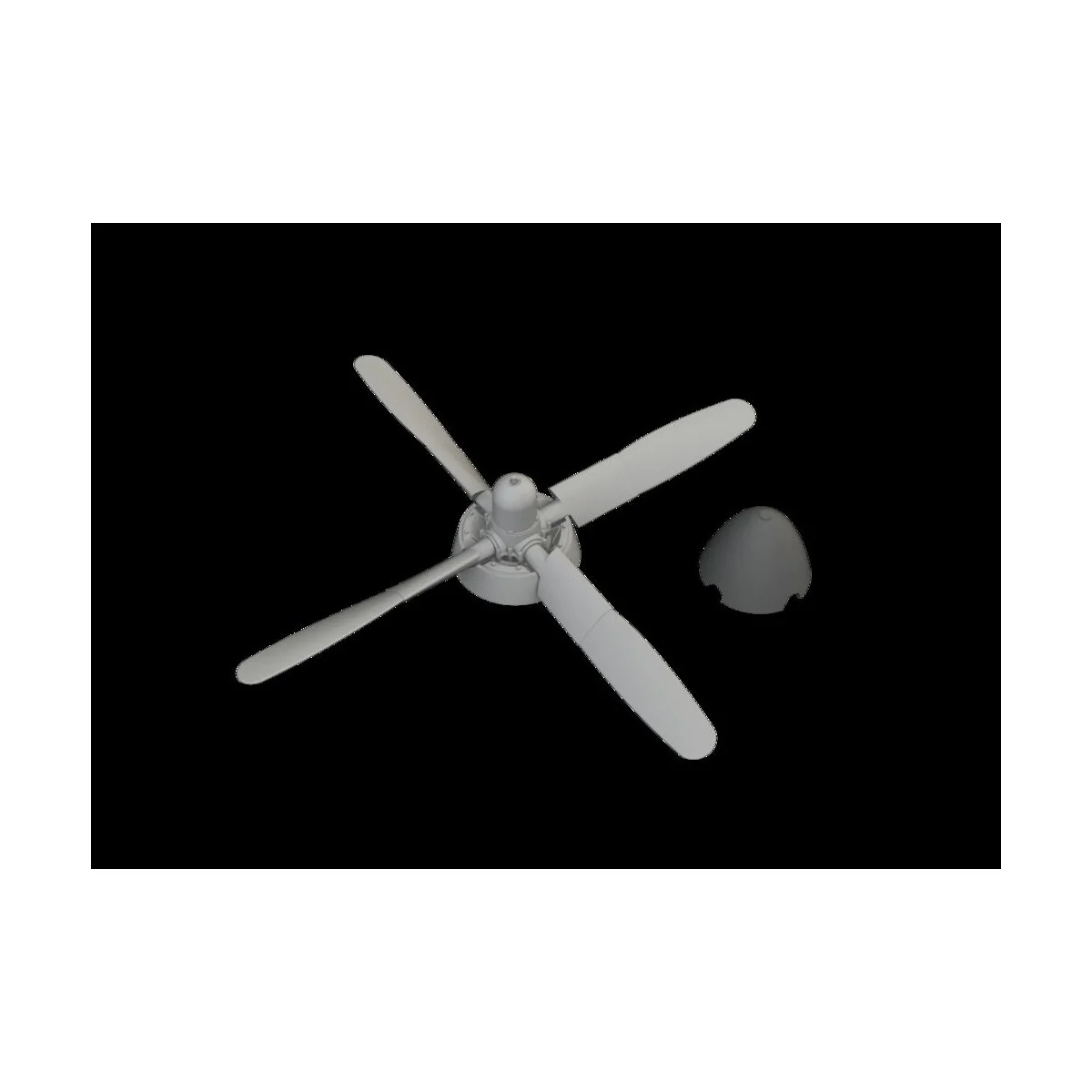 P-51D Hamilton Standard propeller PRINT, 1/72 - Eduard Accessories ...