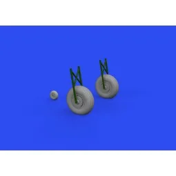 Il-2 wheels 1/48 for ZVEZDA, 1/48 - Eduard Accessories 648617 2