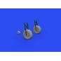 Il-2 wheels 1/48 for ZVEZDA, 1/48 - Eduard Accessories 648617