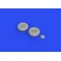 Il-2 wheels 1/48 for ZVEZDA, 1/48 - Eduard Accessories 648617