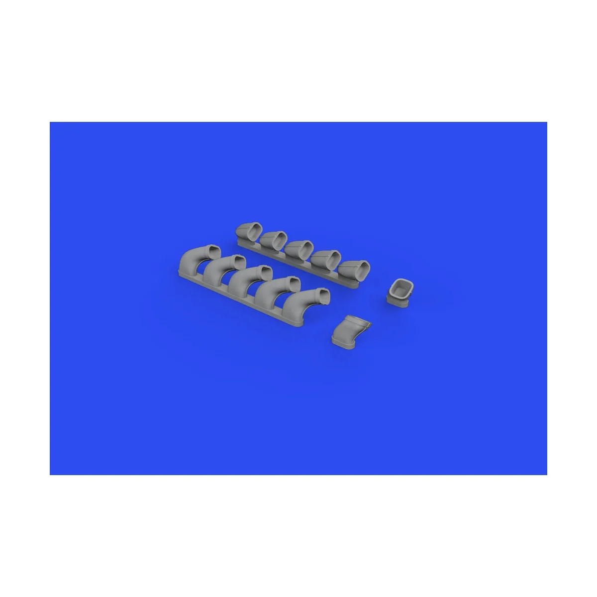 Il-2 exhaust stacks 1/48 for ZVEZDA, 1/48 - Eduard Accessories 648618