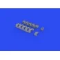 Il-2 exhaust stacks 1/48 for ZVEZDA, 1/48 - Eduard Accessories 648618