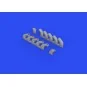 Il-2 exhaust stacks 1/48 for ZVEZDA, 1/48 - Eduard Accessories 648618