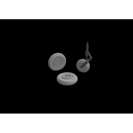 MiG-15 wheels 1/48 for BRONCO, 1/48 - Eduard Accessories 648622