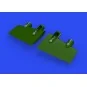 B-17F superchargers 1/48 for HKM, 1/48 - Eduard Accessories 648635
