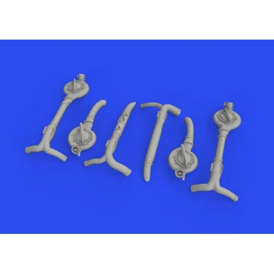 B-17F superchargers 1/48 for HKM, 1/48 - Eduard Accessories 648635