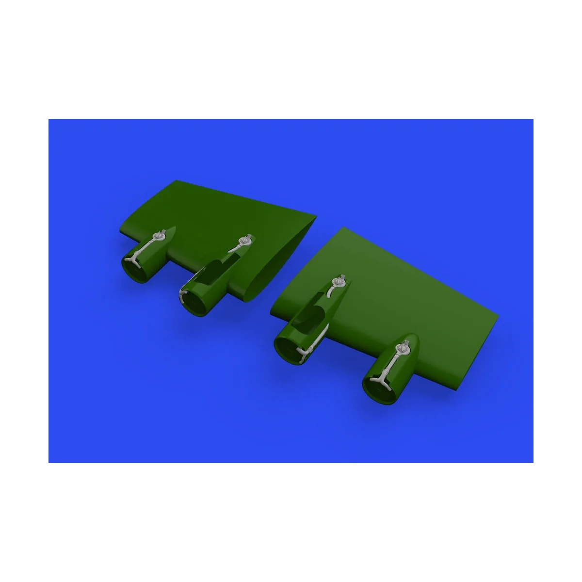 B-17F superchargers 1/48 for HKM, 1/48 - Eduard Accessories 648635