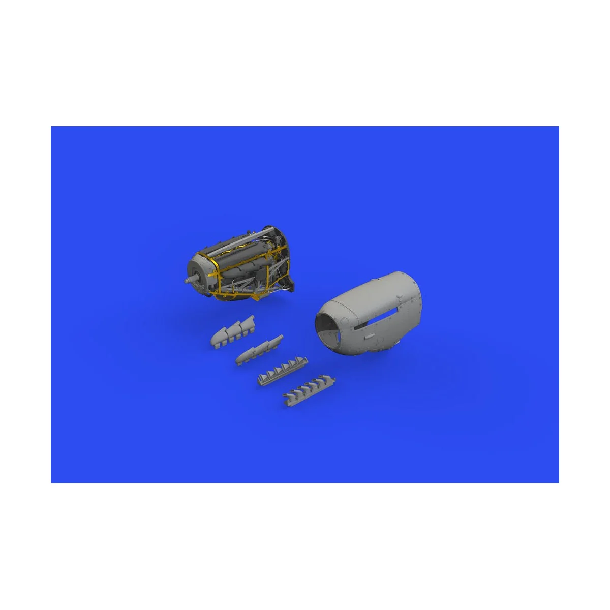 Spitfire Mk.V engine 1/48 for EDUARD, 1/48 - Eduard Accessories 648640