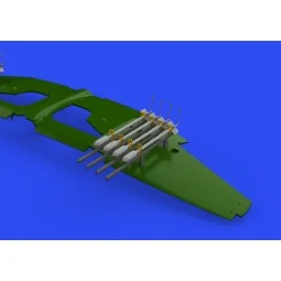 RP-3 60lb rockets for Tempest Mk.II 1/48 for EDUARD/SPECIAL HOBBY, ... 2