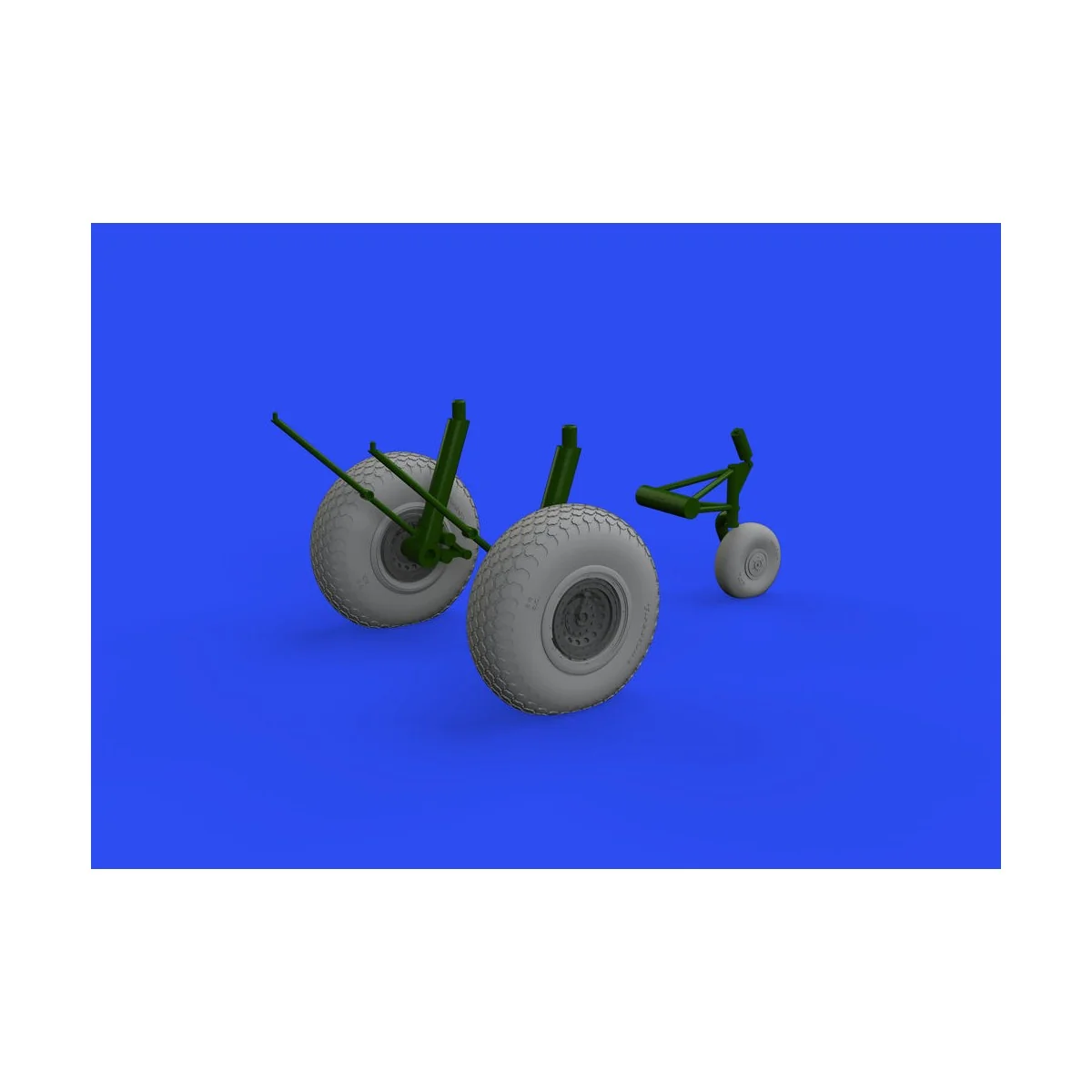 B-17 wheels cross tread 1/48 for HKM, 1/48 - Eduard Accessories 648642