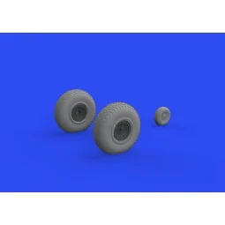 B-17 wheels cross tread 1/48 for HKM, 1/48 - Eduard Accessories 648642 2