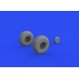 B-17 wheels cross tread 1/48 for HKM, 1/48 - Eduard Accessories 648642