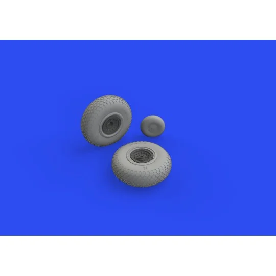 B-17 wheels cross tread 1/48 for HKM, 1/48 - Eduard Accessories 648642