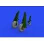 P-51D wheels block tread 2 1/48 for EDUARD, 1/48 - Eduard Accessori...