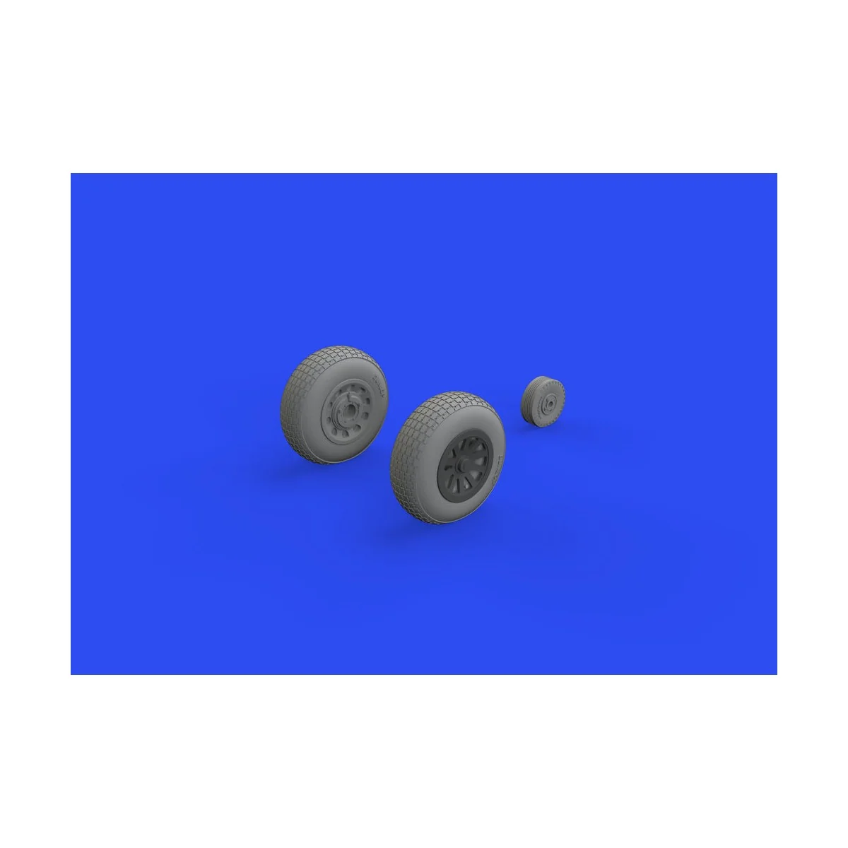 P-51D wheels block tread 2 1/48 for EDUARD, 1/48 - Eduard Accessori...