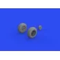 P-51D wheels block tread 2 1/48 for EDUARD, 1/48 - Eduard Accessori...