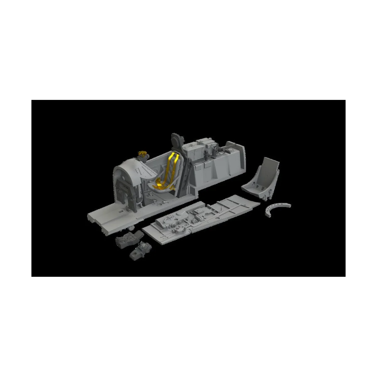 P-51D-5 cockpit PRINT, 1/72 - Eduard Accessories 672363