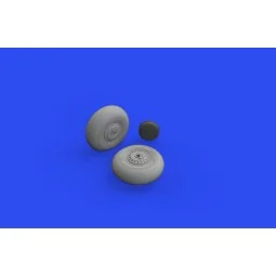 Lancaster B Mk.I wheels 1/48 for HKM, 1/48 - Eduard Accessories 648656 2