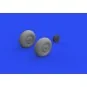 Lancaster B Mk.I wheels 1/48 for HKM, 1/48 - Eduard Accessories 648656