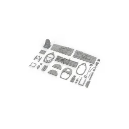 Spitfire Mk.V cockpit for EDUARD, 1/48 - Eduard Accessories 648663 2
