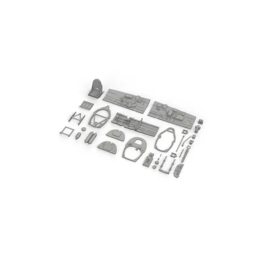 Spitfire Mk.V cockpit for EDUARD, 1/48 - Eduard Accessories 648663