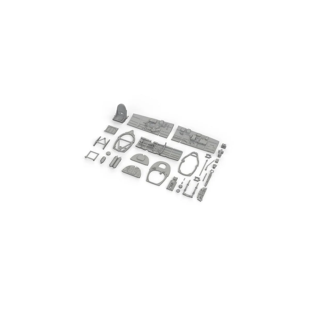 Spitfire Mk.V cockpit for EDUARD, 1/48 - Eduard Accessories 648663