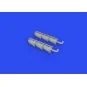 Spitfire Mk.V three-stacks exhausts fishtail 1/48 for EDUARD, 1/48 ...