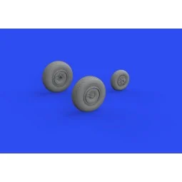 Ar 234B wheels for HASEGAWA/HOBBY 2000, 1/48 - Eduard Accessories 6...