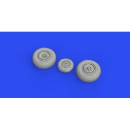Ar 234B wheels for HASEGAWA/HOBBY 2000, 1/48 - Eduard Accessories 6... 2