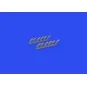 Fw 190D exhaust stacks for EDUARD, 1/48 - Eduard Accessories 648688