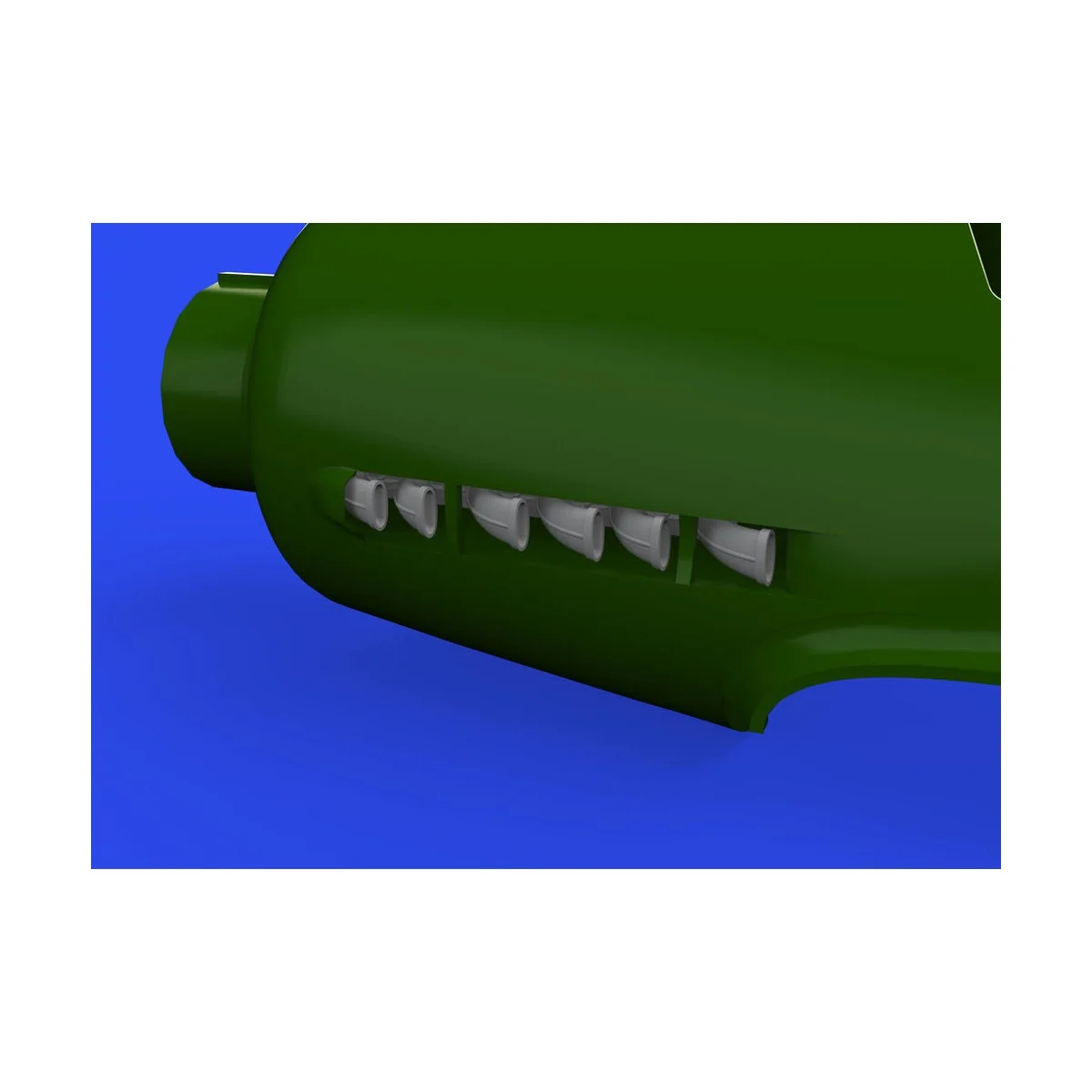 Fw 190D exhaust stacks for EDUARD, 1/48 - Eduard Accessories 648688