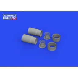 F-4B exhaust nozzles PRINT for TAMIYA, 1/48 - Eduard Accessories 64... 2