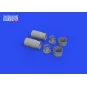 F-4B exhaust nozzles PRINT for TAMIYA, 1/48 - Eduard Accessories 64...