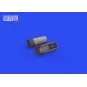 F-4B exhaust nozzles PRINT for TAMIYA, 1/48 - Eduard Accessories 64...