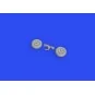 A6M2 wheels, for EDUARD, 1/48 - Eduard Accessories 648693