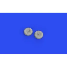 Chipmunk T.10 wheels, for AIRFIX, 1/48 - Eduard Accessories 648699