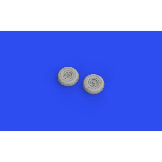 Chipmunk T.10 wheels, for AIRFIX, 1/48 - Eduard Accessories 648699