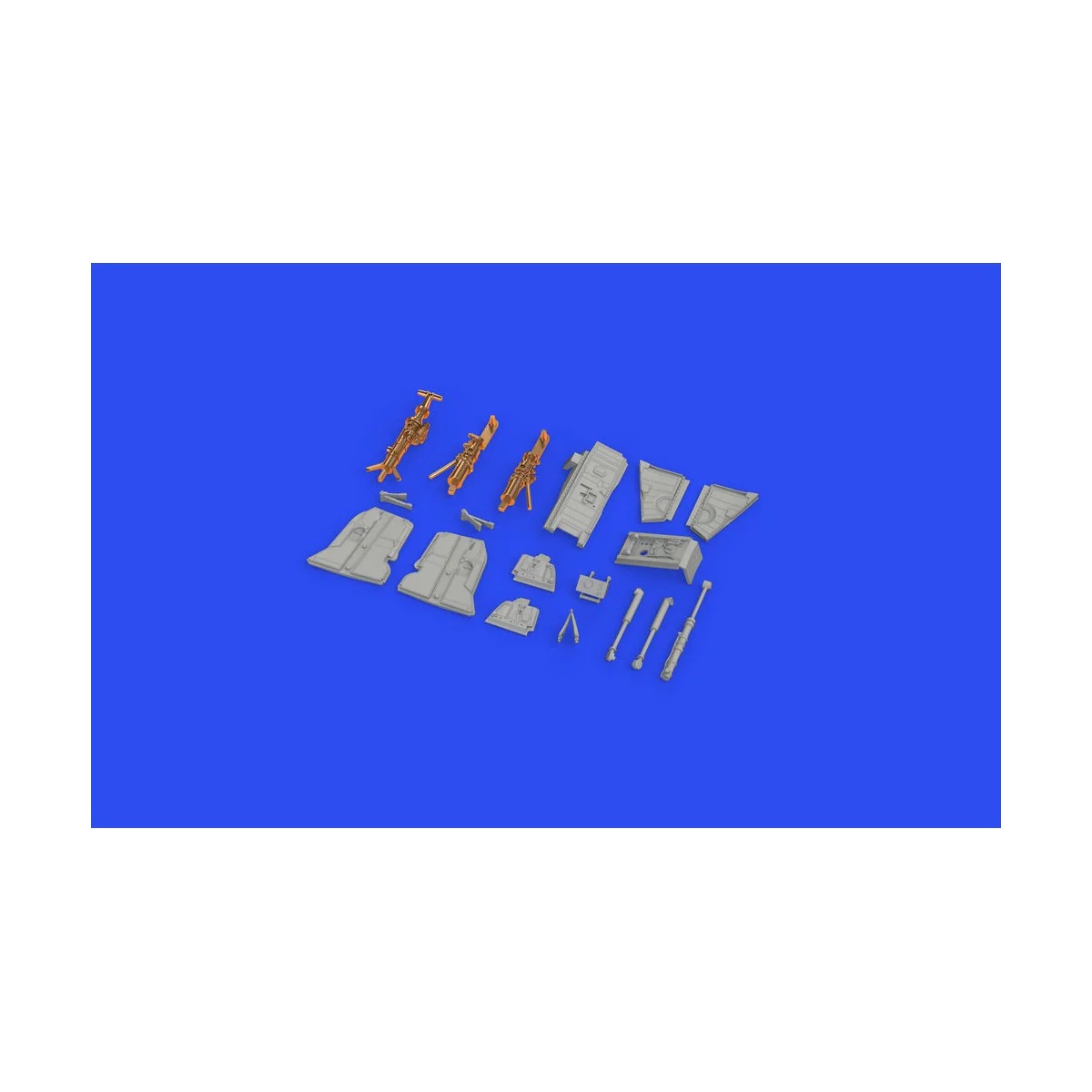 F-4B undercarriage legs BRONZE, for TAMIYA, 1/48 - Eduard Accessori...