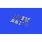 F-4B undercarriage legs BRONZE, for TAMIYA, 1/48 - Eduard Accessori...